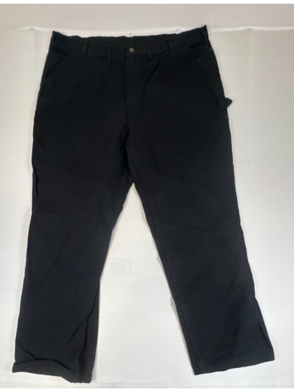 Carhartt B11 Loose Fit Dungaree Men's 44x32 Black Workwear Jeans